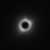 The Great American Eclipse at totality as seen from Casper Mountain, Wyoming. Mercury is visible to the lower right.